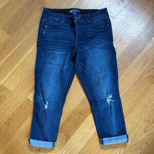 Democracy Dark Blue Ankle Jeans